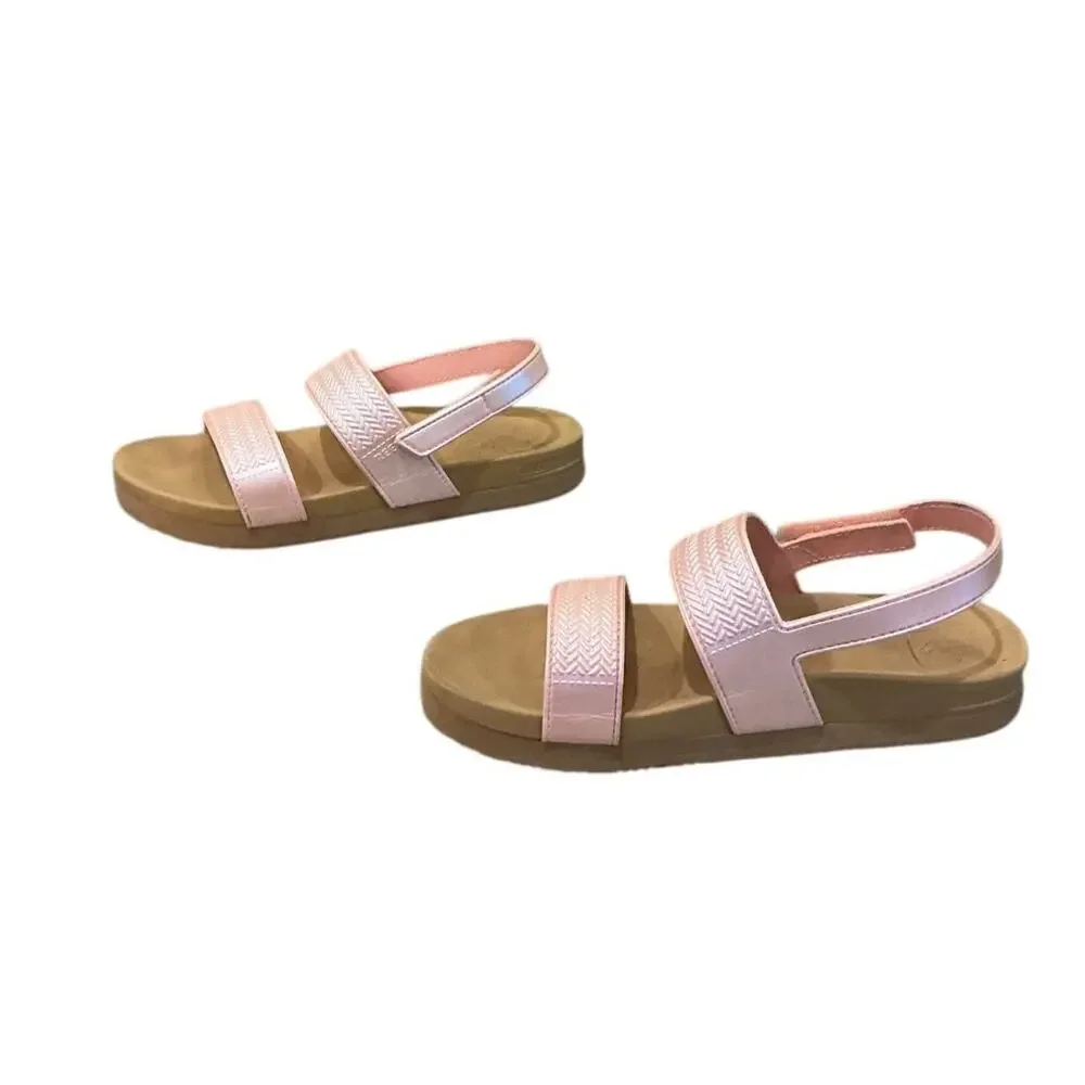 Reef Little Vista Water Sandals Pink Beach Vacay Resort Girls Youth US 3 EU 34